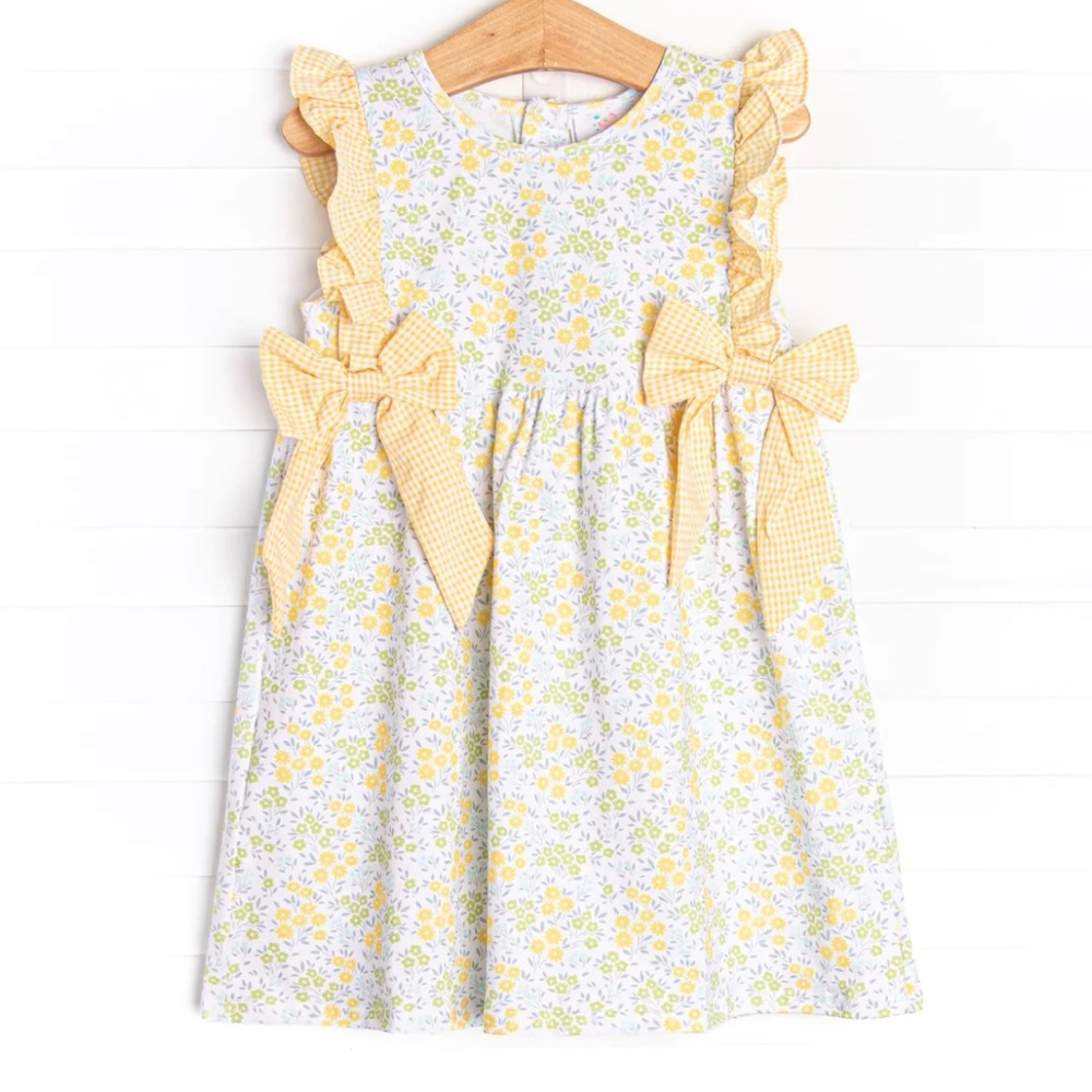 Stitch Fish floral dress, size 12M, new without tags